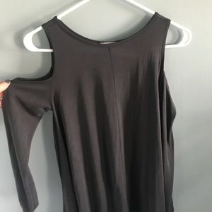 Dark Gray Shirt with Shoulder Holes
